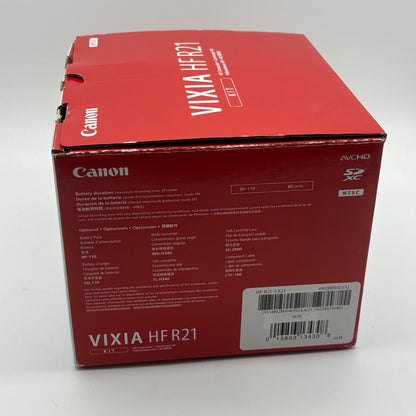 Canon Vixia HF R21 Full HD Camcorder 4902B004