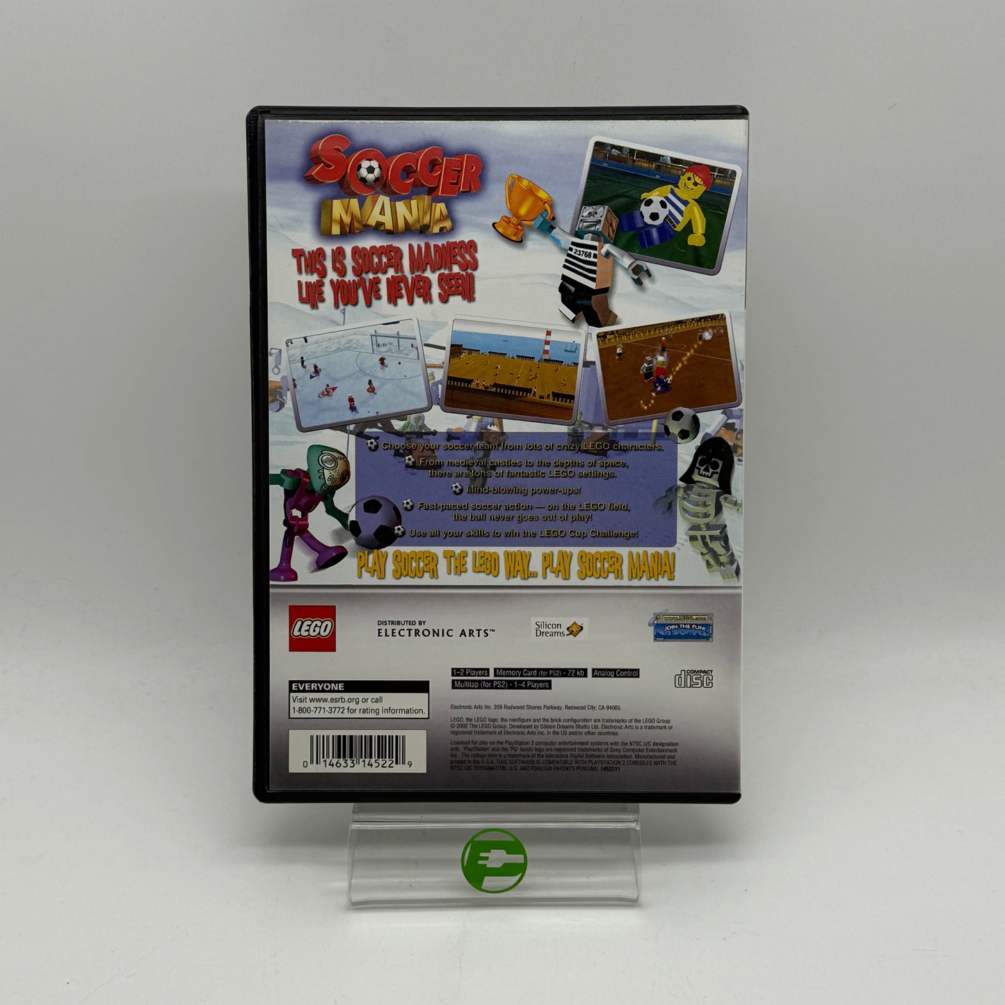 Soccer Mania (Sony PlayStation 2 PS2, 2002) Lego