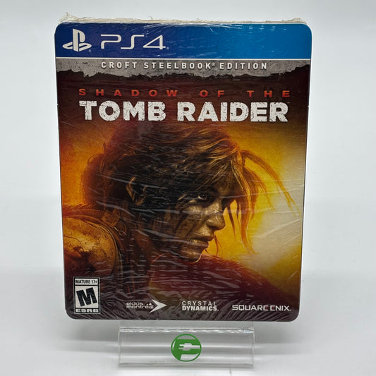 New Shadow of the Tomb Raider [Limited Steelbook Edition] (PS4, 2018)