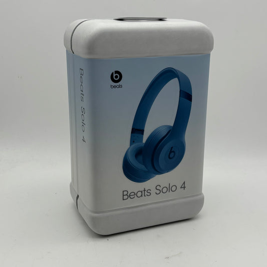 New Beats Solo 4 Wireless Over-Ear Bluetooth Headphones Slate Blue MUW43LL/A