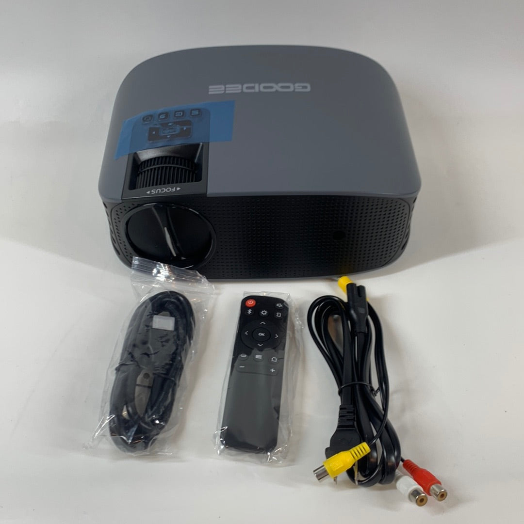 New Goodee YG600 Plus Full HD 1080P 600 Lumens LED Projector Open Box