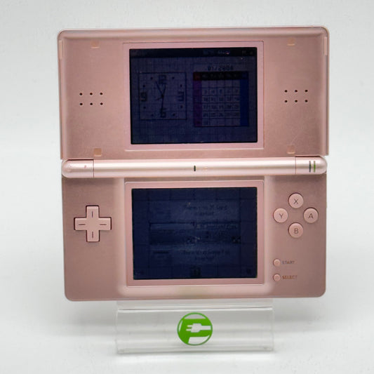 Nintendo DS Lite Handheld Game Console Only USG-001 Pearl Pink