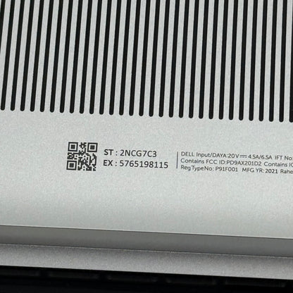 Dell XPS 15 9500 i7-10750H 2.6GHz 16GB RAM 256GB SSD GTX 1650 Ti 4K UHD+ Touch