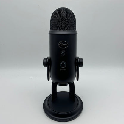 Logitech Blue Yeti Podcast Steaming USB Condenser Microphone A00132 888-000322