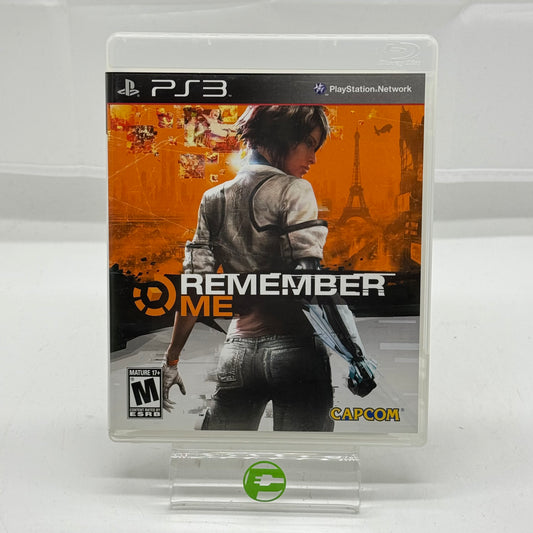 Remember Me (Sony PlayStation 3 PS3, 2013)