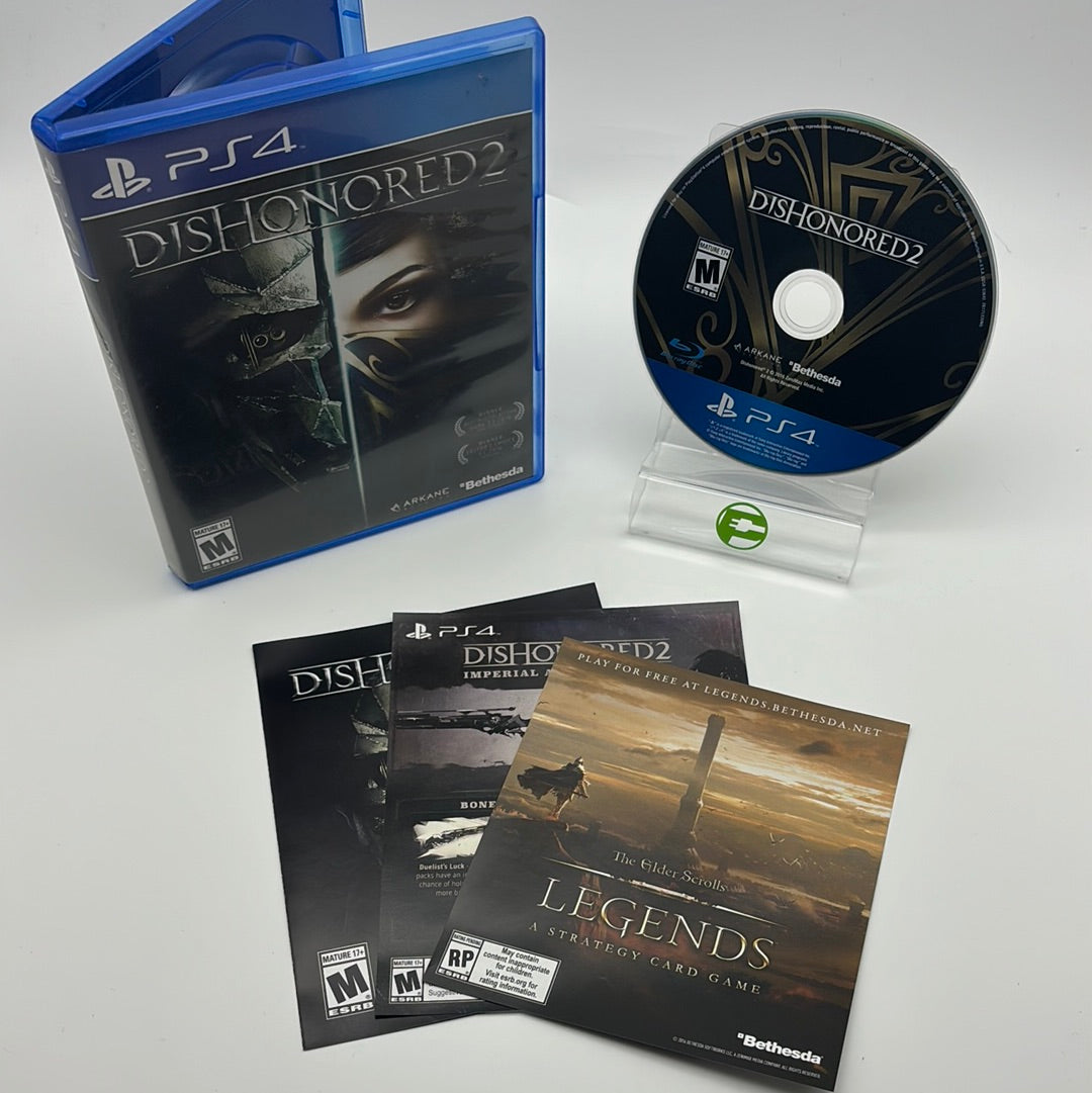 Dishonored 2 (Sony PlayStation 4 PS4, 2016) CIB Complete