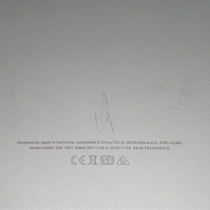 2021 Apple MacBook Pro 16" M1 Pro 16 Core 3.2GHz 16GB RAM 512GB SSD A2485