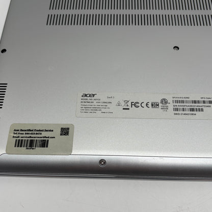 Acer Swift 3 SF314-512-52MZ 14" i5-1240P 1.7GHz 16GB RAM 512GB SSD