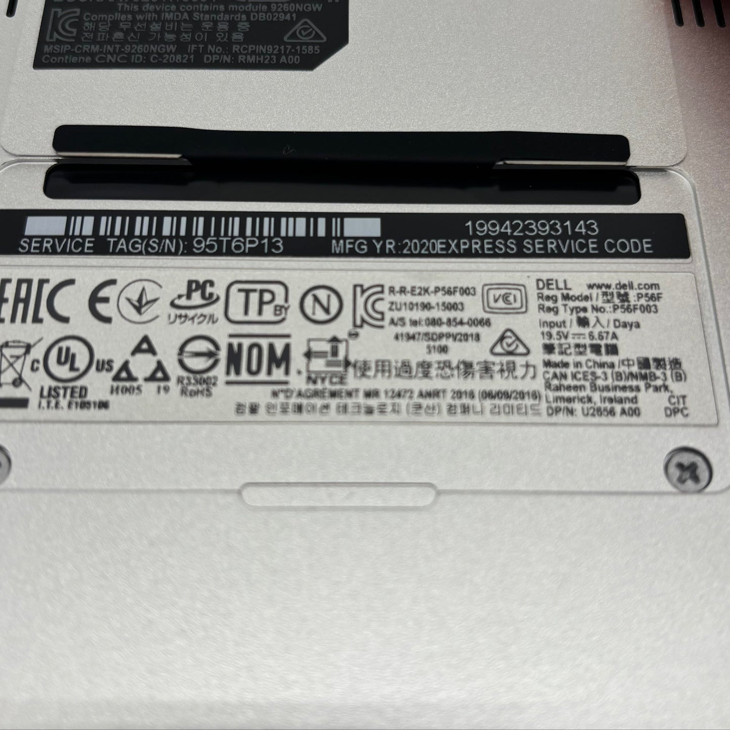 Dell Precision 5540 15.6" i7-9850H 2.6GHz 16GB RAM 512GB SSD