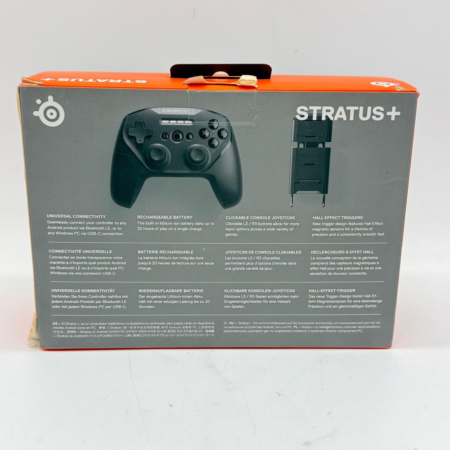 SteelSeries Stratus Plus Wireless Mobile Gaming Controller for Android Windows