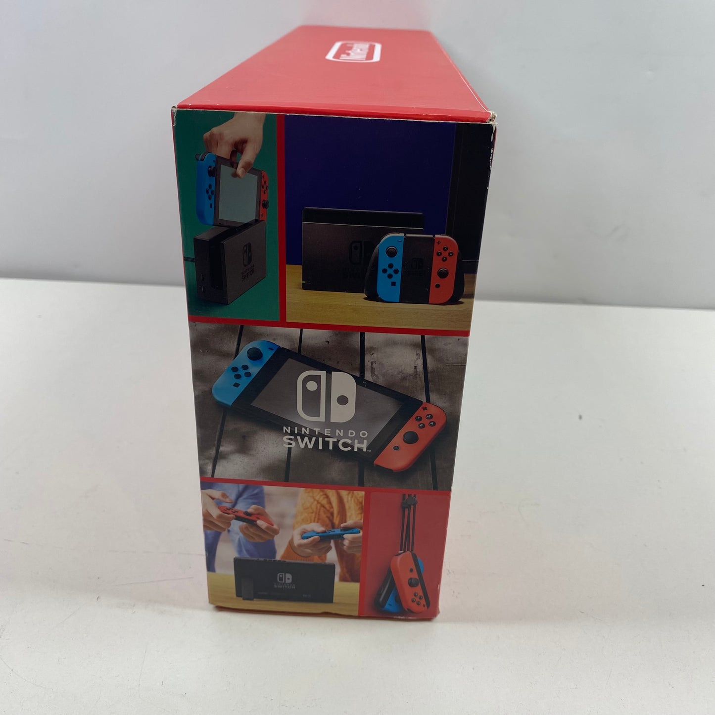 Nintendo Switch v2 Video Game Console HAC-001(-01)  Red/Blue