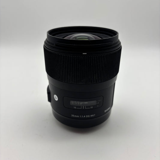 Sigma 35mm f/1.4 35mm Camera Lens For Canon EF Mount