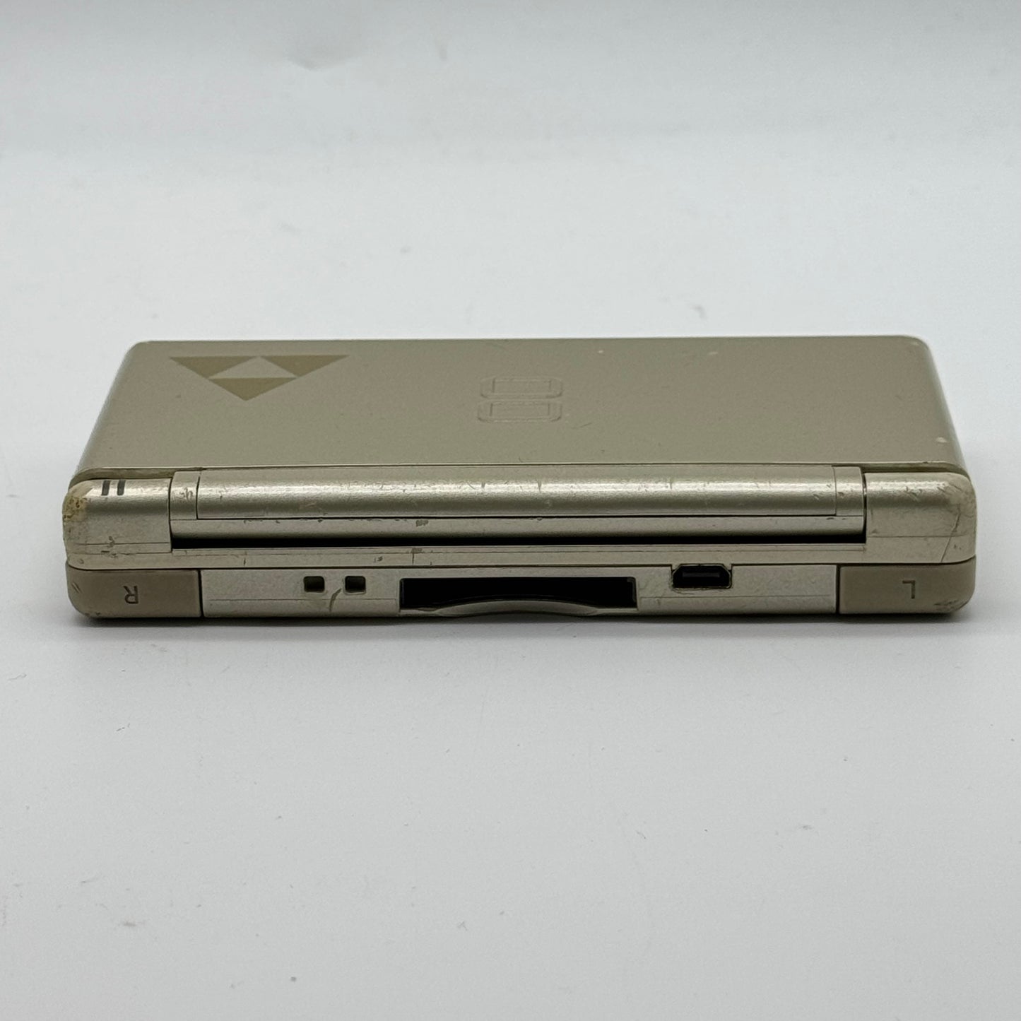 Nintendo DS Lite Handheld Game Console USG-001 Legend of Zelda Triforce Gold