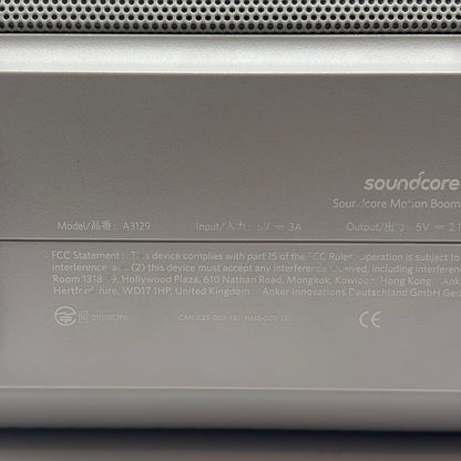 Anker Soundcore Motion Boom Plus Portable Bluetooth Speaker Gray A3129