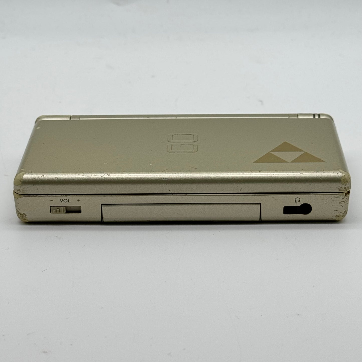 Nintendo DS Lite Handheld Game Console USG-001 Legend of Zelda Triforce Gold