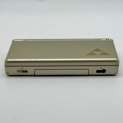 Nintendo DS Lite Handheld Game Console USG-001 Legend of Zelda Triforce Gold