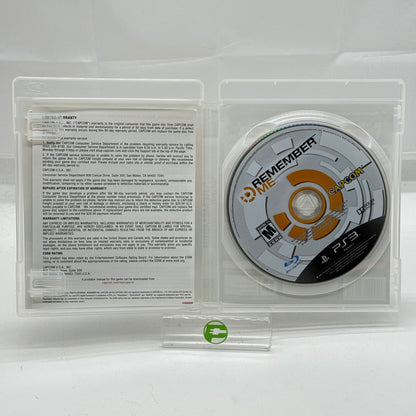 Remember Me (Sony PlayStation 3 PS3, 2013)