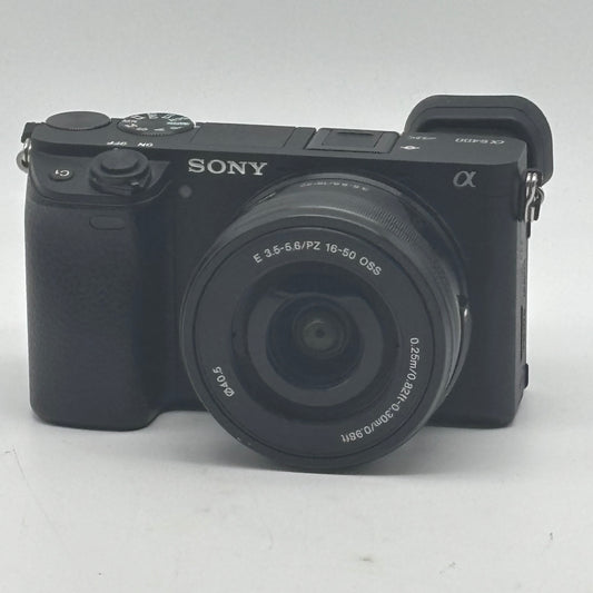 Sony Alpha A6400 24.2MP Compact Mirrorless Digital Camera