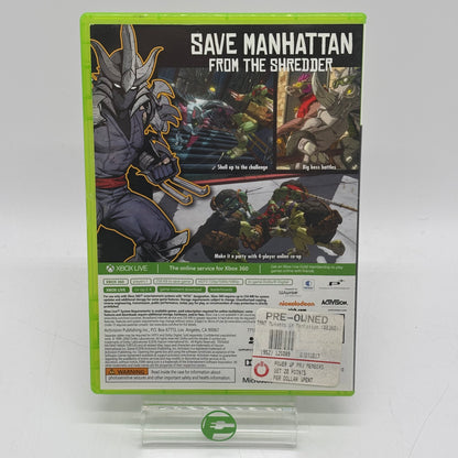 Teenage Mutant Ninja Turtles Mutants in Manhattan (Microsoft Xbox 360, 2016)
