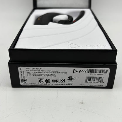 Poly Voyager Legend 50 Lightweight Professional Headset Black VL 50 HS WW