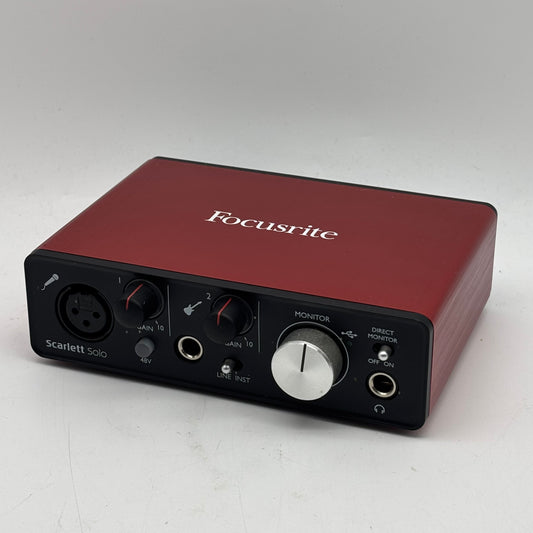 Focusrite Scarlett Solo 2nd Generation USB Audio Interface FFFA001149-03