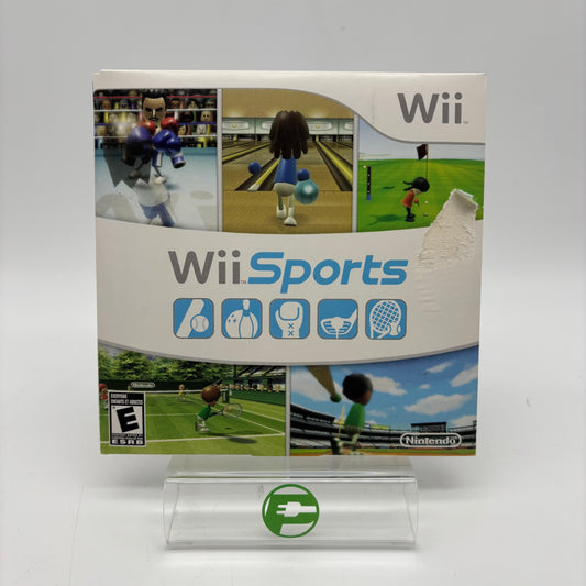 Wii Sports (Nintendo Wii, 2006) Complete CIB