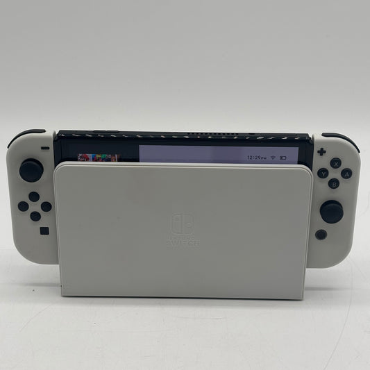Nintendo Switch OLED Video Game Console HEG-001 Arctic White 64GB