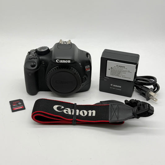 Canon EOS Rebel T2i 18.0MP Digital SLR DSLR Camera 4388 Shutter Count