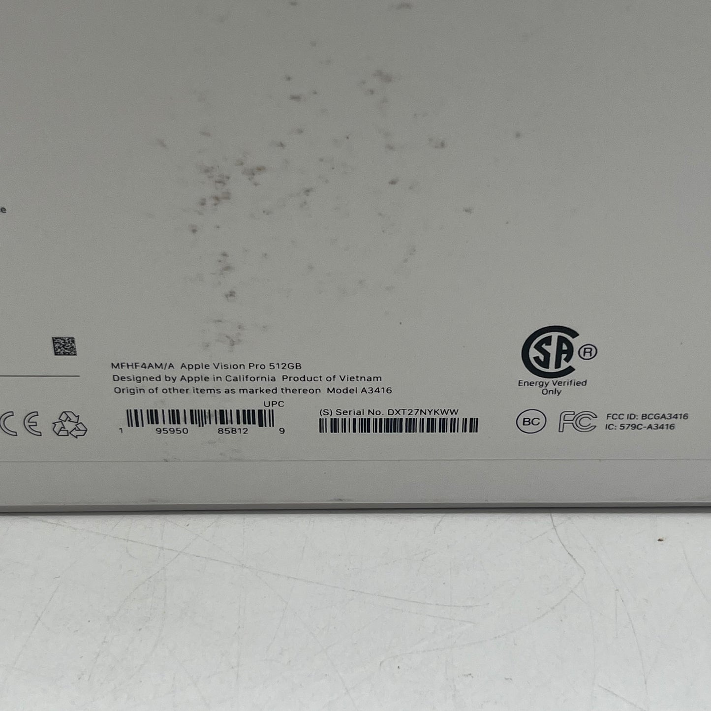 Apple Vision Pro M5 512GB 21W Dual Loop Band M A3416