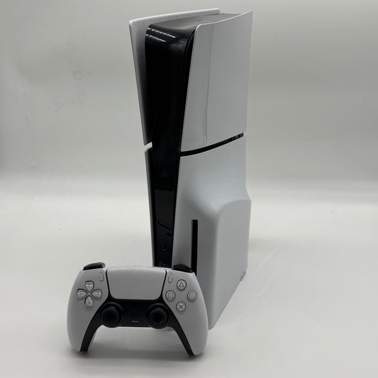 Sony PlayStation 5 Slim Disc Edition PS5 1TB White Console CFI-2015