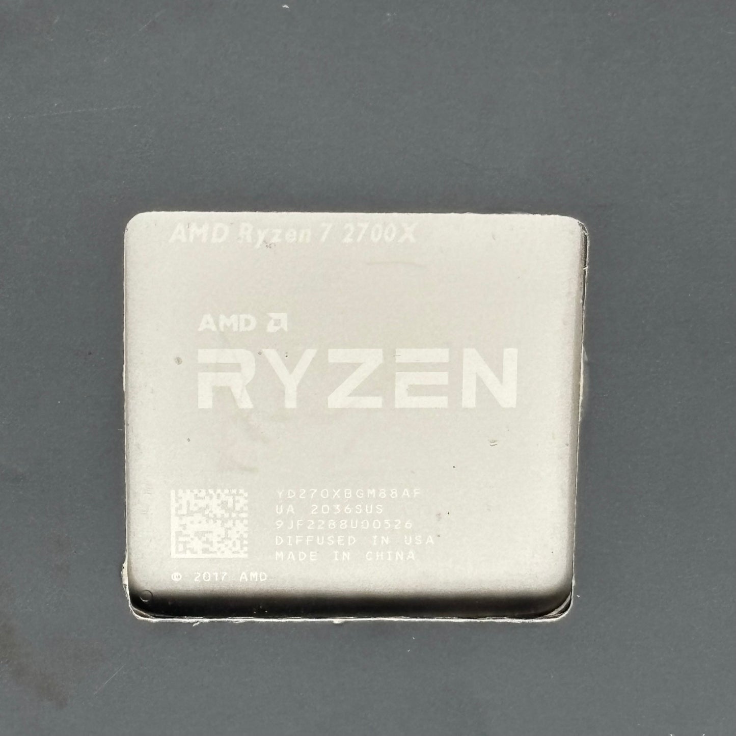 New AMD Ryzen 7 2700x 3.70GHz 8 Core YD270XBGAFCBX 16 Thread AM4