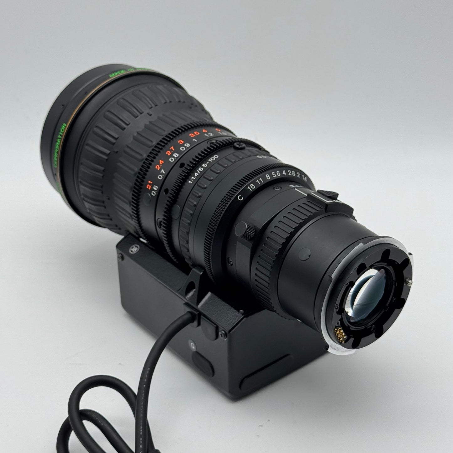 Fujinon HSs18x5.5BMD-D18 5.5-100mm f/1.4 HD TV Zoom Studio Lens XLR