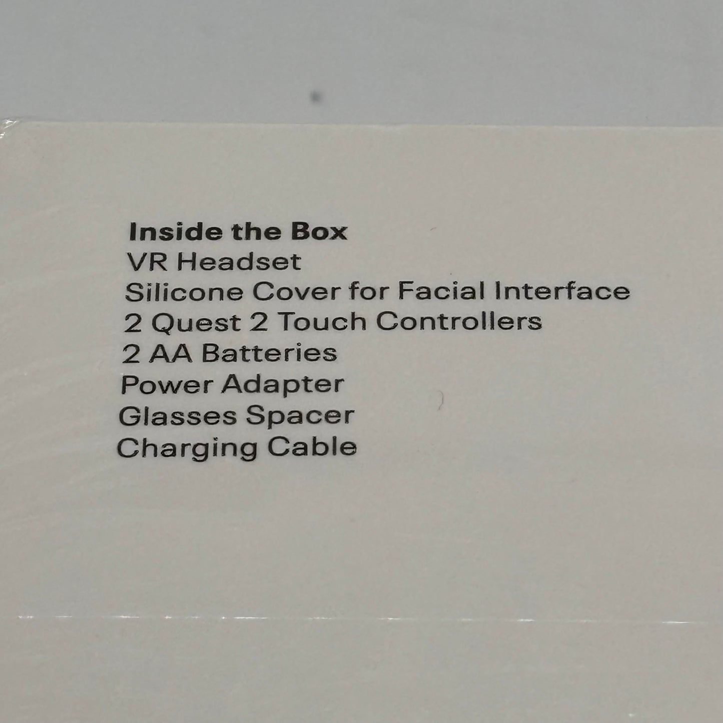 New Meta Quest 2 128GB Standalone All-in-One VR Headset KW49CM