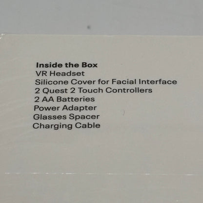 New Meta Quest 2 128GB Standalone All-in-One VR Headset KW49CM