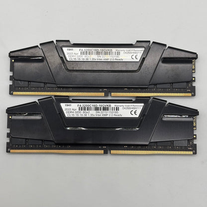 G.Skill RipJaws V 16GB (2x8GB) RAM DDR4 3200MHz F4-3200C16D-16GVKB