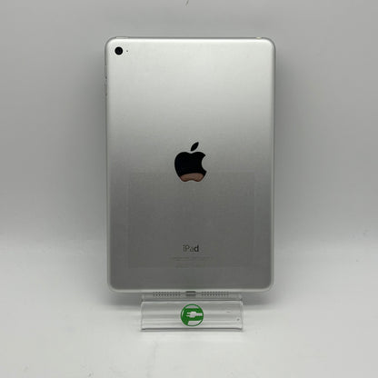 WiFi Only Apple iPad Mini 4th Gen 128GB 15.8.4 SILVER MK9P2LL/A