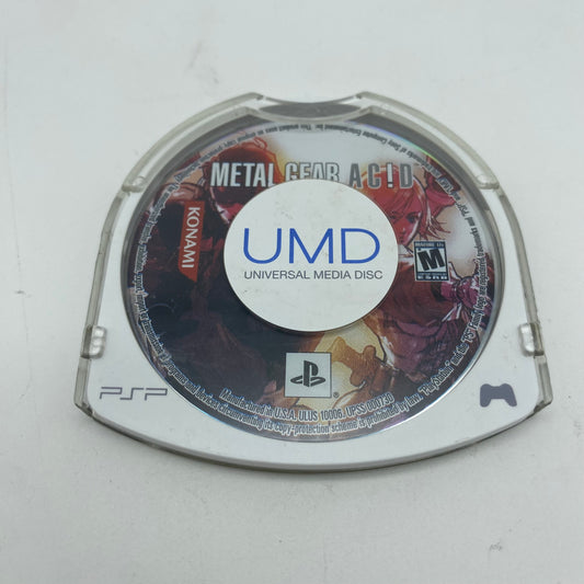 Metal Gear Acid (Sony PlayStation Portable PSP, 2005)