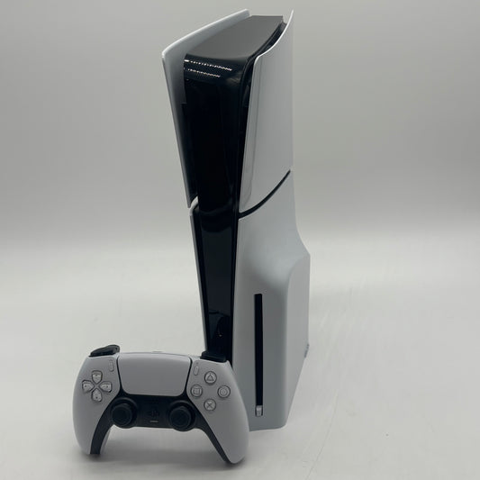 Sony PlayStation 5 Slim Disc Edition PS5 1TB White Console CFI-2015