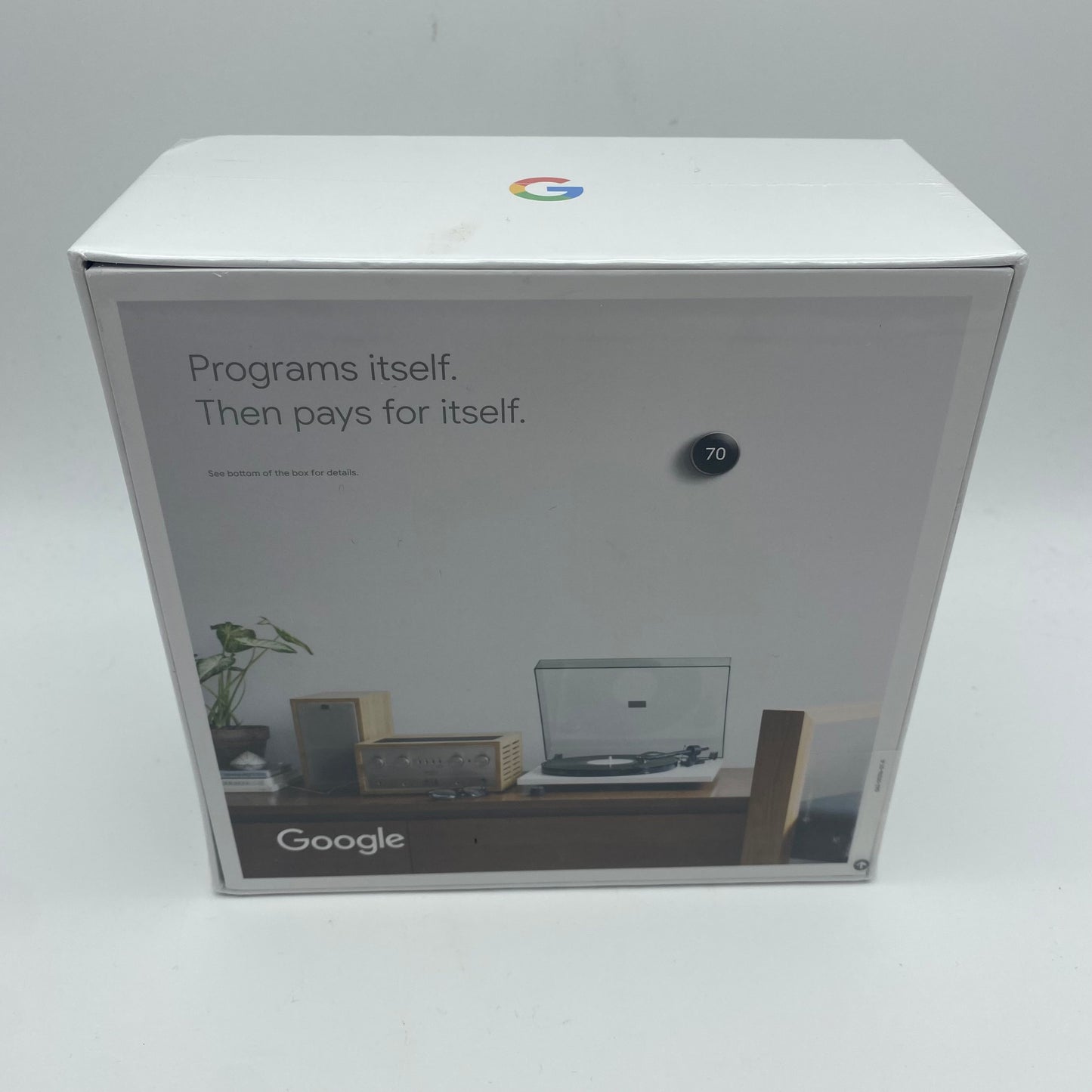 New Google Nest Learning Thermostat Smart Thermostat Stainless Steel A0013