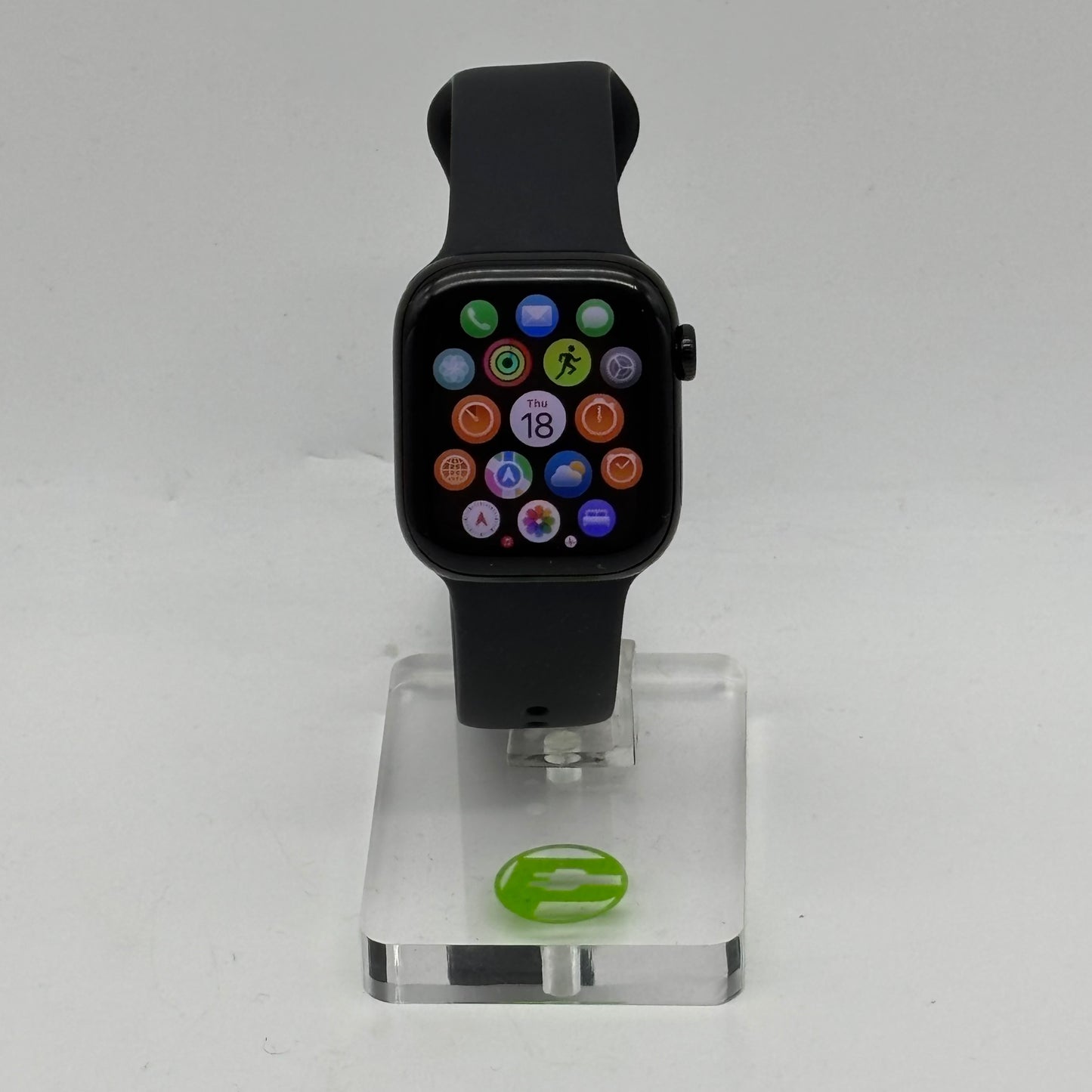 GPS Only Apple Watch Series 10 42MM Jet Black Aluminum Black Sport Band 