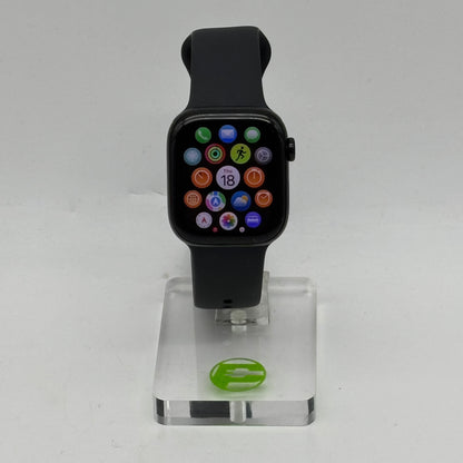 GPS Only Apple Watch Series 10 42MM Jet Black Aluminum Black Sport Band 