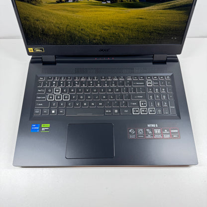 Acer Nitro 5 AN517-55 17.3" i5-12450H 2.5GHz 16GB RAM 512GB NVMe SSD RTX 3050