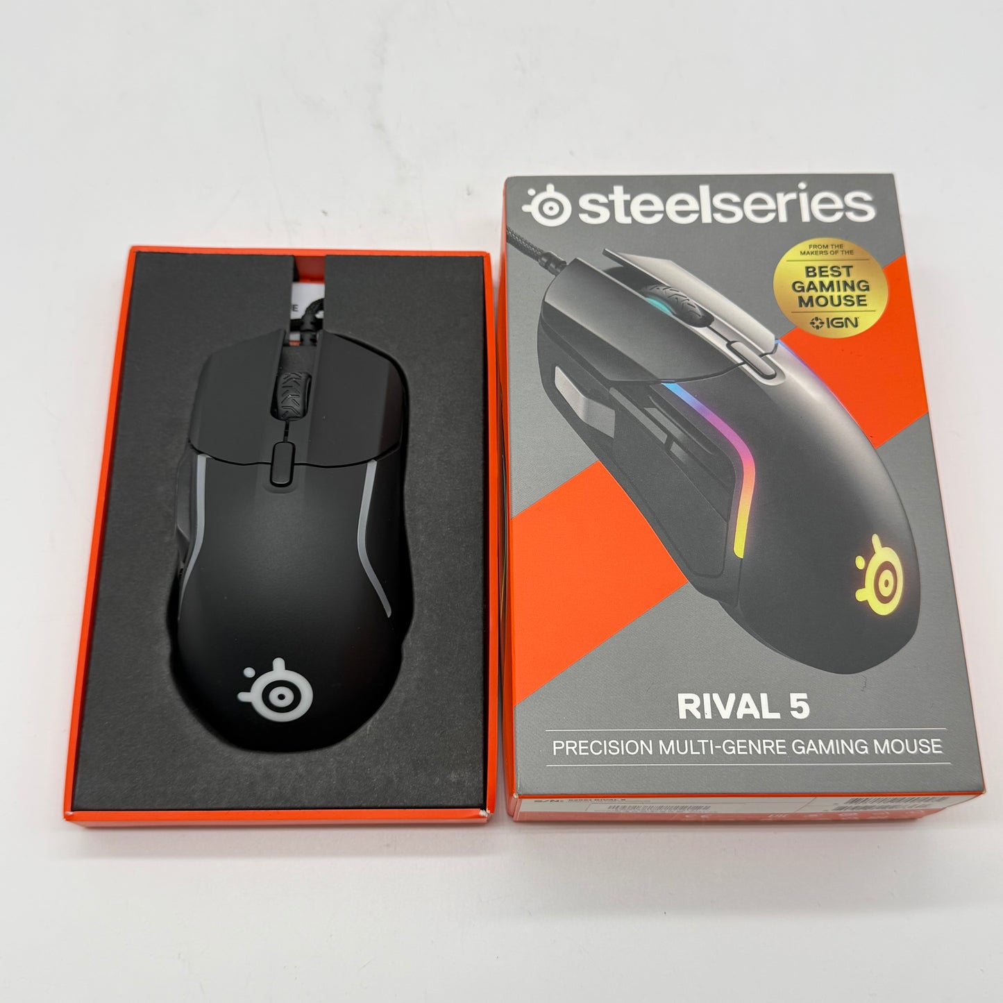 Steelseries Rival 5 Precision Multi-Genre Gaming Mouse 62551