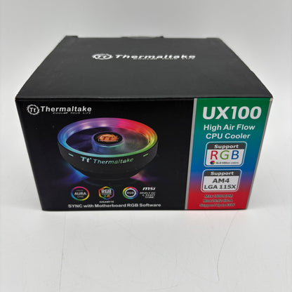 Thermaltake UX100 High Air Flow CPU Cooler for AM4 LGA115x