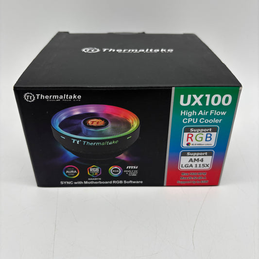 Thermaltake UX100 High Air Flow CPU Cooler for AM4 LGA115x