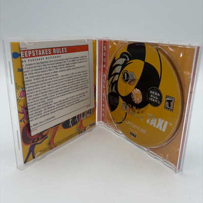 Crazy Taxi (Sega Dreamcast, 2000) Complete CIB