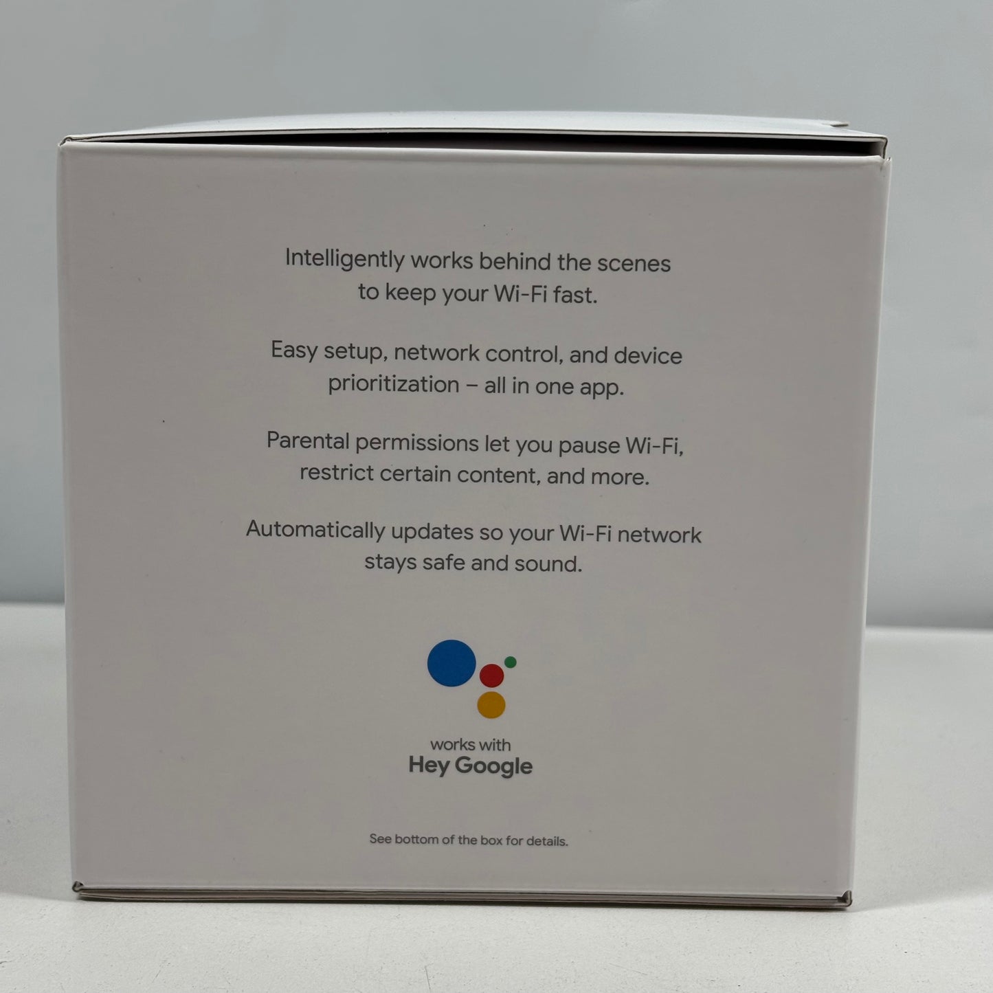 Google Nest WiFi Dual Band GA02430-US Dual Gigabit Ethernet Router