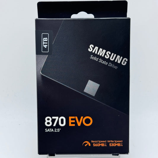 New Samsung 870 EVO 4TB 2.5" SATA III 6Gb/s SSD MZ-77E4T0 Solid State Drive