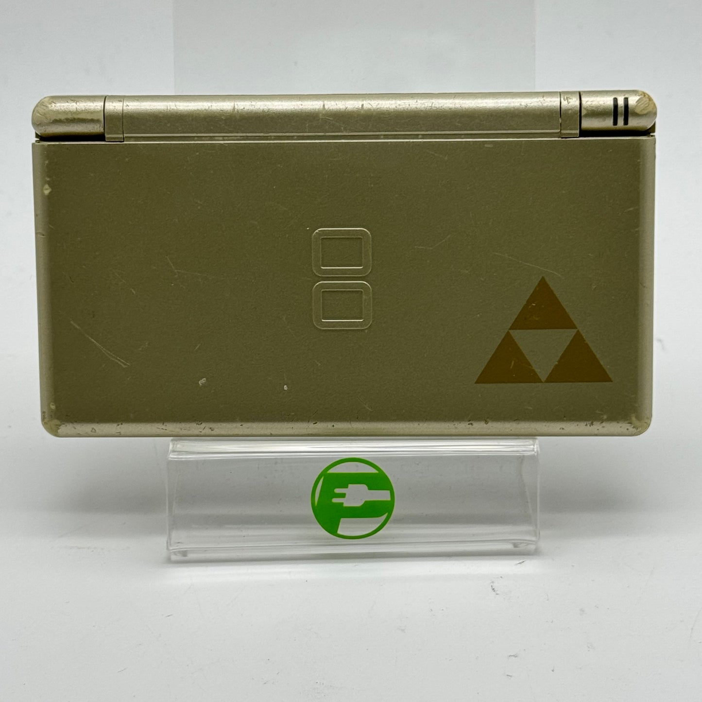 Nintendo DS Lite Handheld Game Console USG-001 Legend of Zelda Triforce Gold