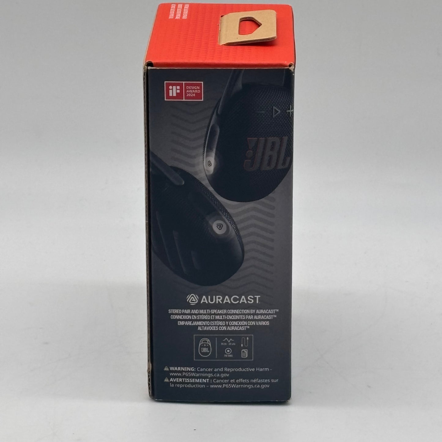 New JBL Clip5 Bluetooth Speaker JBLCLIP5BLKAM